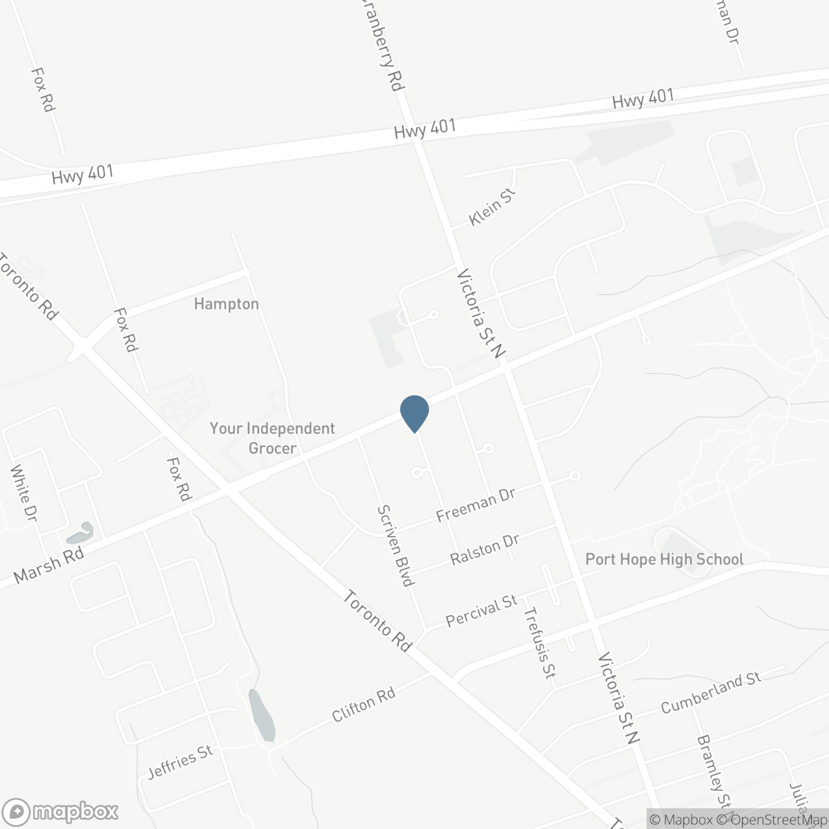 18 HENEAGE STREET, Port Hope, Ontario L1A 3P7